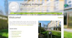 Desktop Screenshot of kollegiet.dk
